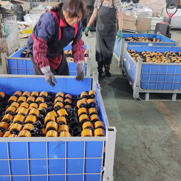 聚氨酯托盘车包胶轮
