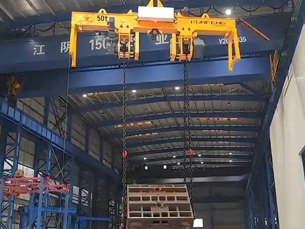 砂箱链条式翻转机构