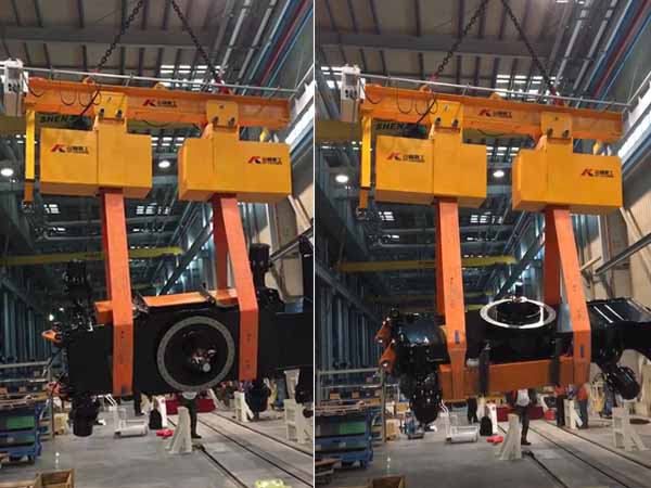 汽车底盘翻转机