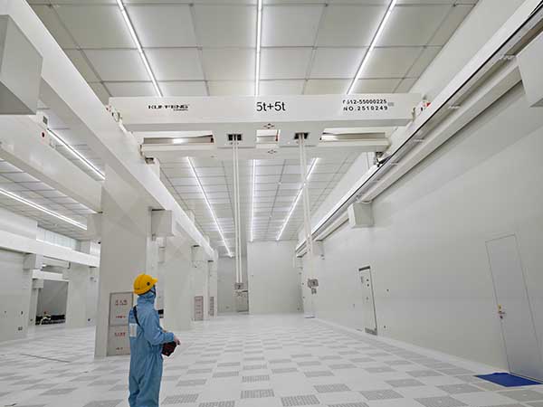 半导体无尘天车在12英寸晶圆厂应用案例
